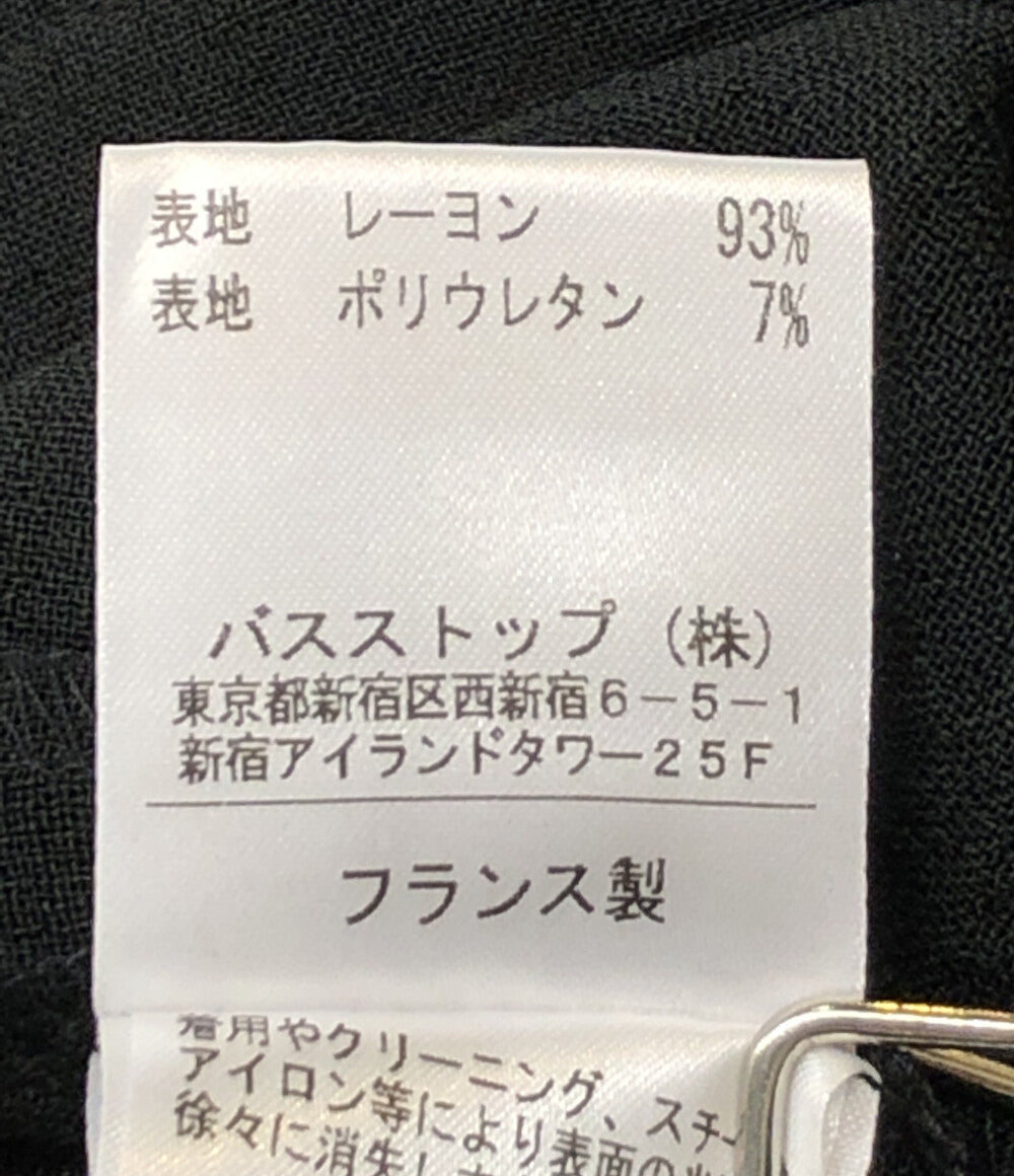 ドリスヴァンノッテン カーディガン THAW-CA-1084 ブラック フラワー シフォン レディース SIZE XS DRIES VAN NOTEN