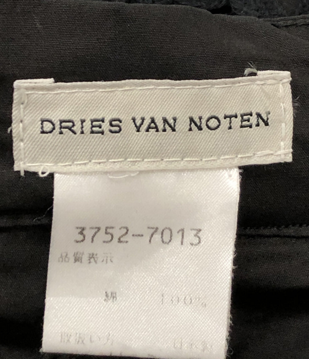 ドリスヴァンノッテン 長袖シャツ ライカ期 90s ドッキング ブラック レディース SIZE - DRIES VAN NOTEN