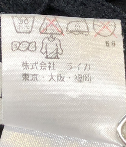 ドリスヴァンノッテン 長袖シャツ ライカ期 90s ドッキング ブラック レディース SIZE - DRIES VAN NOTEN
