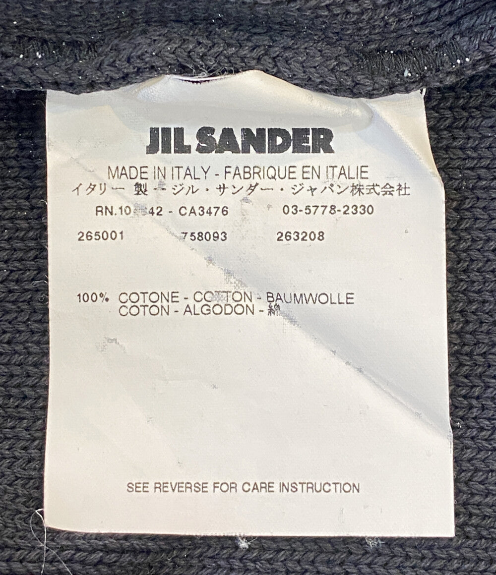 ジルサンダー ニット ダメージ加工 RAF期 グレー メンズ SIZE - Jil sander