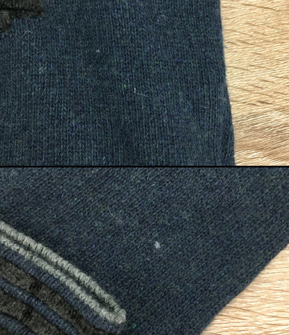 ドリスヴァンノッテン ニット 92年 初期モデル オールド パッチワーク メンズ SIZE 42 DRIES VAN NOTEN