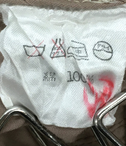 イッセイミヤケ 七分袖ワンピース 筆タグ 切替 カラーワンピース JG12189 レディース SIZE M ISSEY MIYAKE