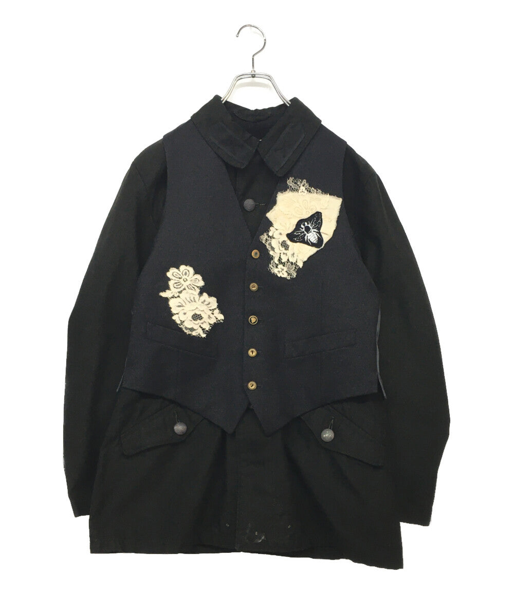 ドリスヴァンノッテン ジャケット リメイク 初期 ライカ期 90s 日本3着限定 メンズ SIZE 46 DRIES VAN NOTEN