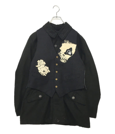 ドリスヴァンノッテン ジャケット リメイク 初期 ライカ期 90s 日本3着限定 メンズ SIZE 46 DRIES VAN NOTEN