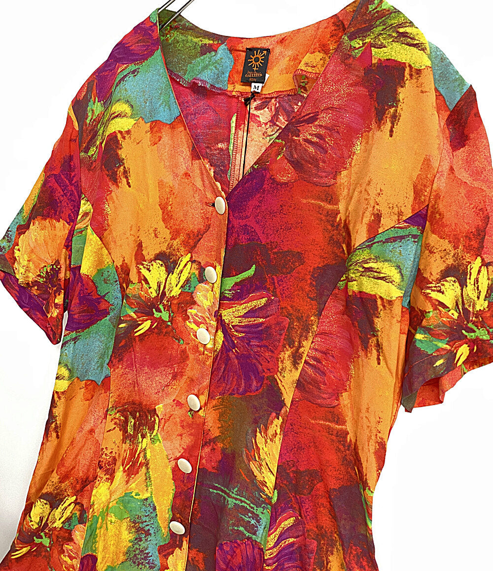 美品 ジャンポールゴルチエソレイユ 半袖ワンピース 32着限定 98-99 レディース SIZE M JEAN PAUL GAULTIER SOLEIL