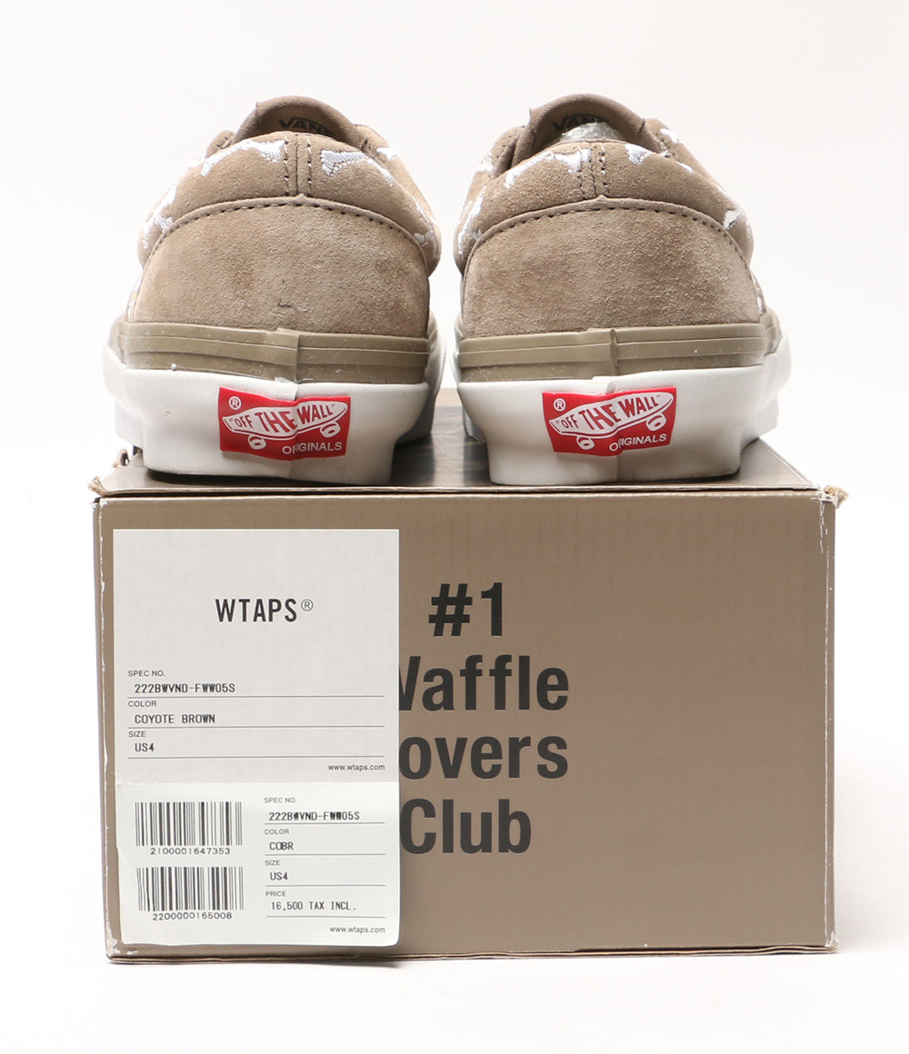 VANS スニーカー×WTAPS ロゴ 刺繍 507452 レディース SIZE 22cm バンズ