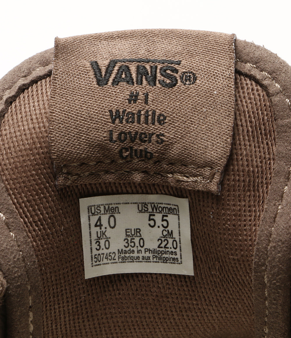 VANS スニーカー×WTAPS ロゴ 刺繍 507452 レディース SIZE 22cm バンズ