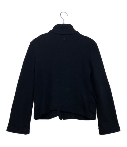 ローブドシャンブルコムデギャルソン ニットジャケット ブラック レディース SIZE L robe de chambre COMME des GARCONS