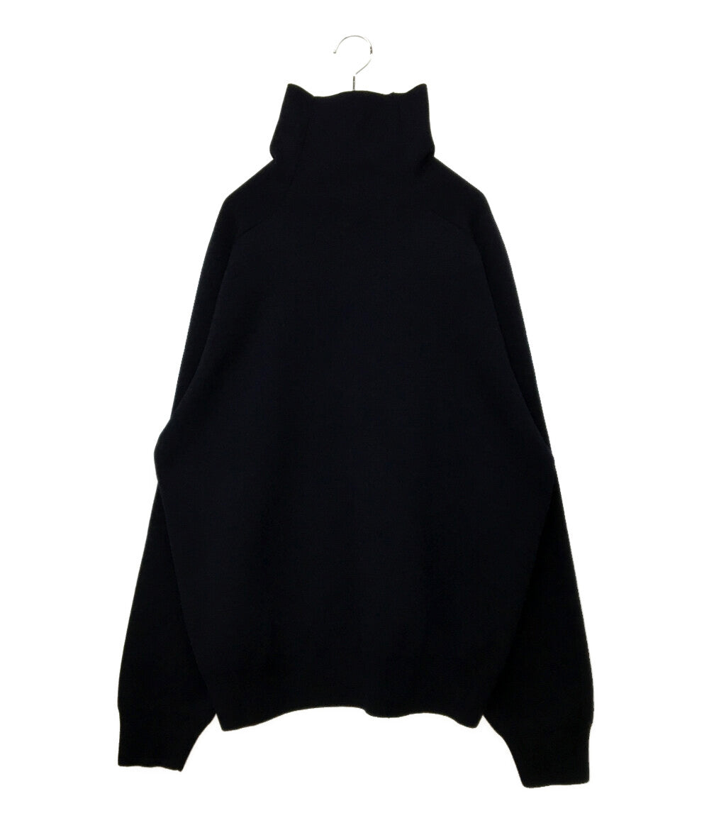 美品 everyone エブリワン ニット EV24-KT07 milano rib knit turtle sweater メンズ SIZE XL