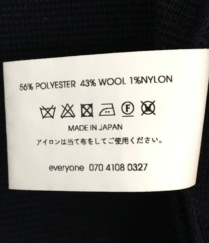 美品 everyone エブリワン ニット EV24-KT07 milano rib knit turtle sweater メンズ SIZE XL