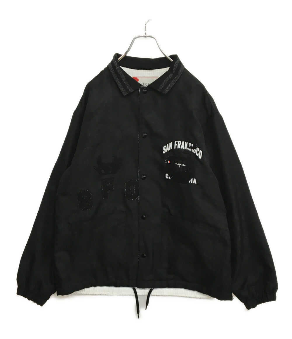 セヴシグ ジャケット Iimitation mesh S.F.O Coach Jacket JK-SV メンズ SIZE L SEVESKIG
