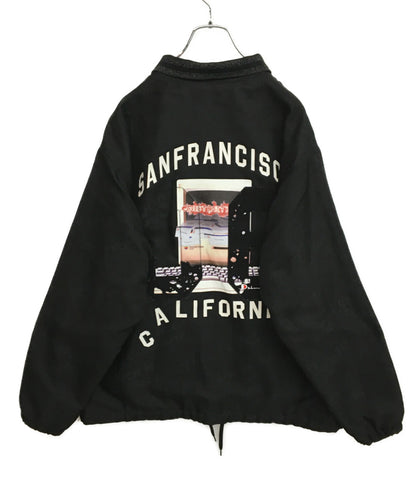 セヴシグ ジャケット Iimitation mesh S.F.O Coach Jacket JK-SV メンズ SIZE L SEVESKIG