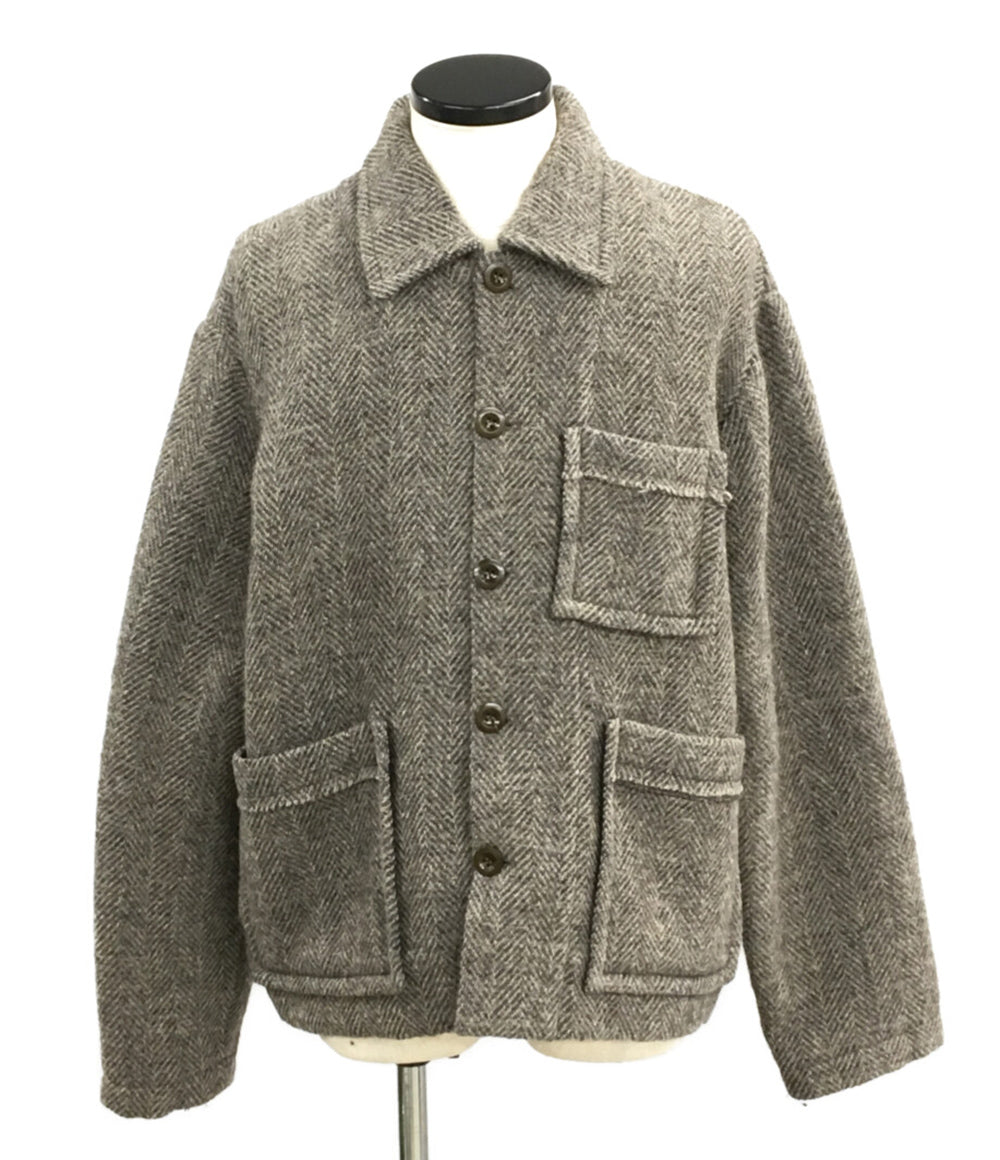 アクネステュディオス 美品 ウール ヘリンボーンジャケット メンズ SIZE 44 ACNE STUDIOS