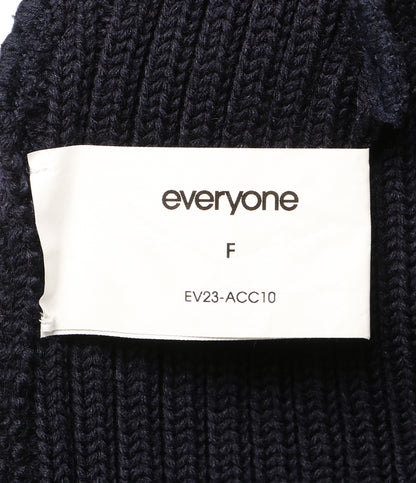 エブリワン ニット帽 リブ ネイビー EV23-ACC10 メンズ SIZE F everyone