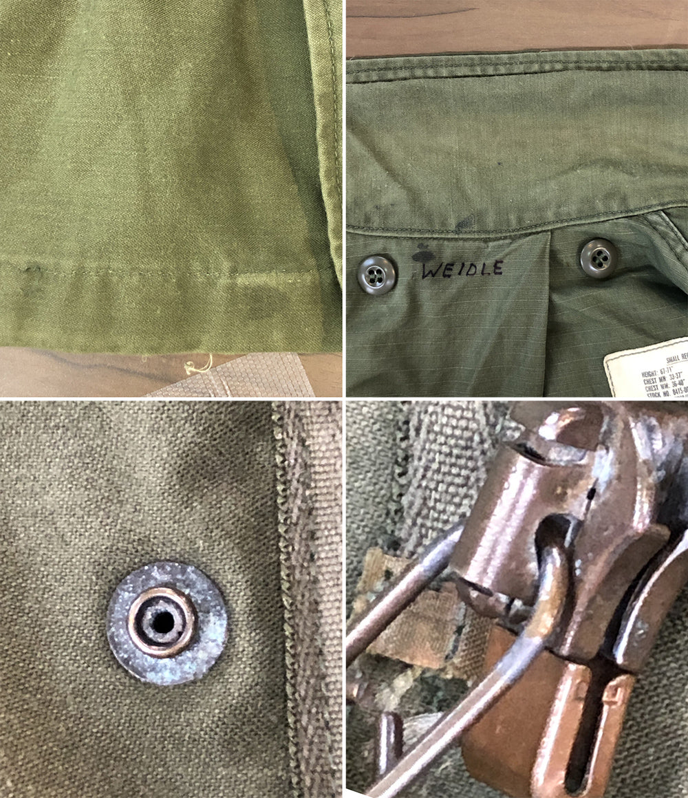GOLDEN MFG.CO. ゴールデン MFG ジャケット 古着 M-65 VINTAGE 80年 メンズ SIZE SMALL REGULAR