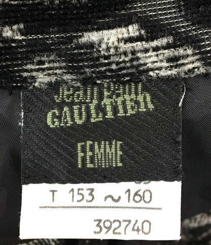 ジャンポールゴルチエフェム バンドカラー長袖ワンピース レディース SIZE 38 Jean Paul Gaultier FEMME