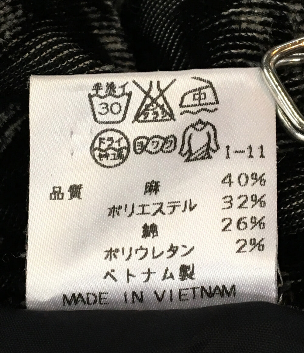 ジャンポールゴルチエフェム バンドカラー長袖ワンピース レディース