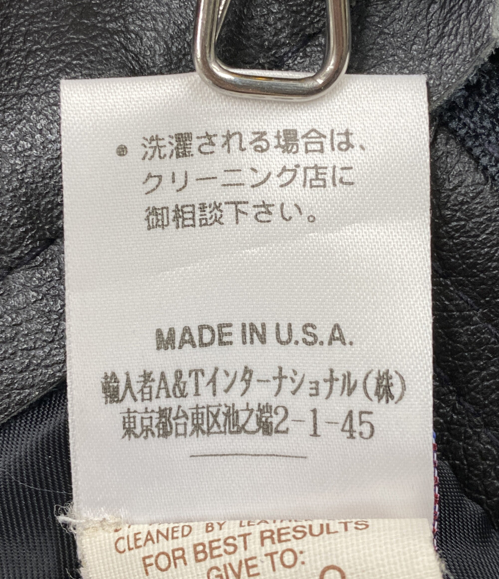 SCHOTT レザーパンツ DUROJAC アメリカ製 W32 メンズ SIZE 32 ショット