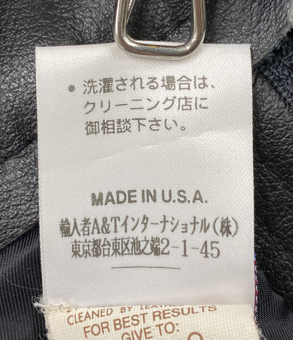 SCHOTT レザーパンツ DUROJAC アメリカ製 W32 メンズ SIZE 32 ショット