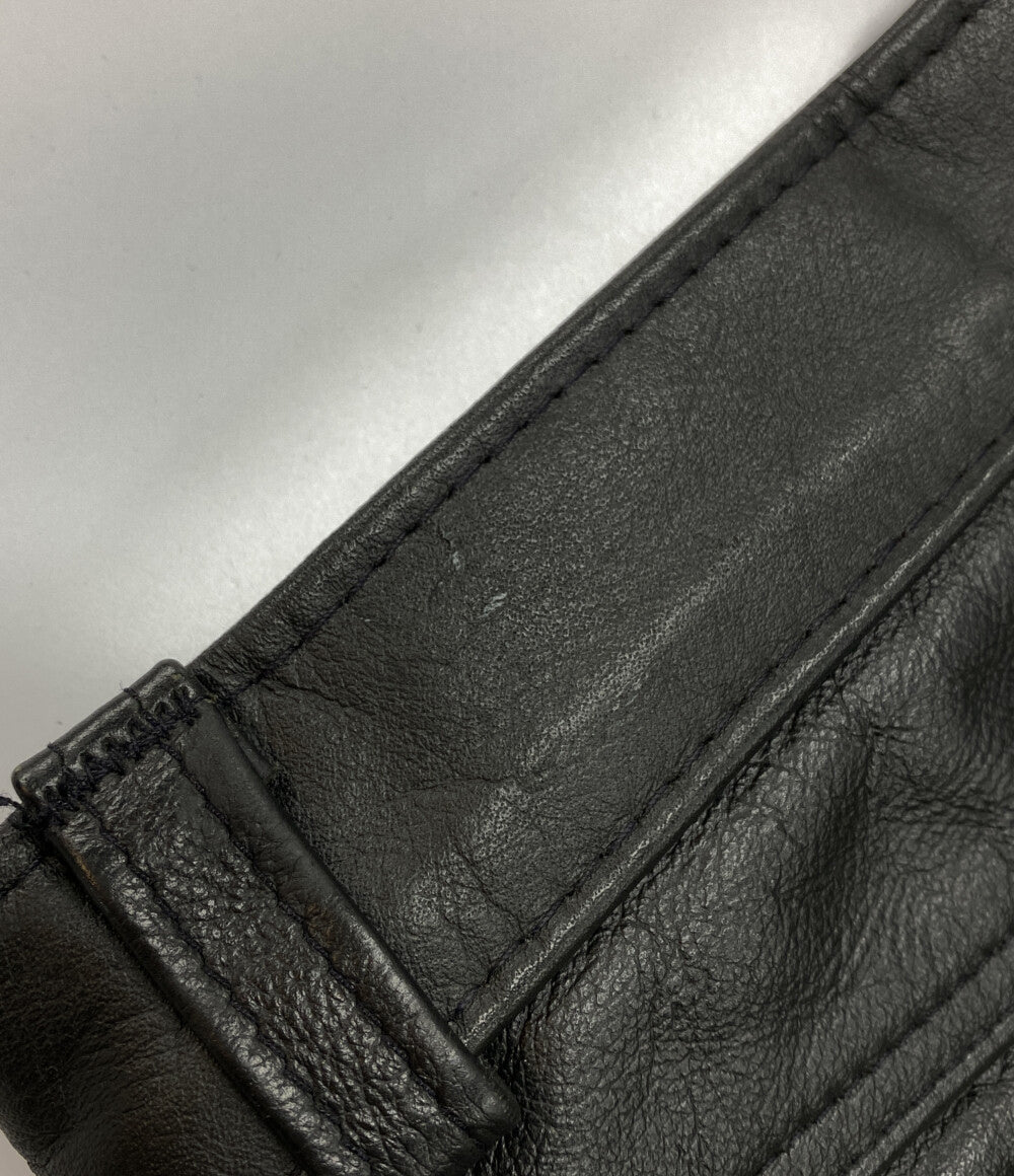SCHOTT レザーパンツ DUROJAC アメリカ製 W32 メンズ SIZE 32 ショット