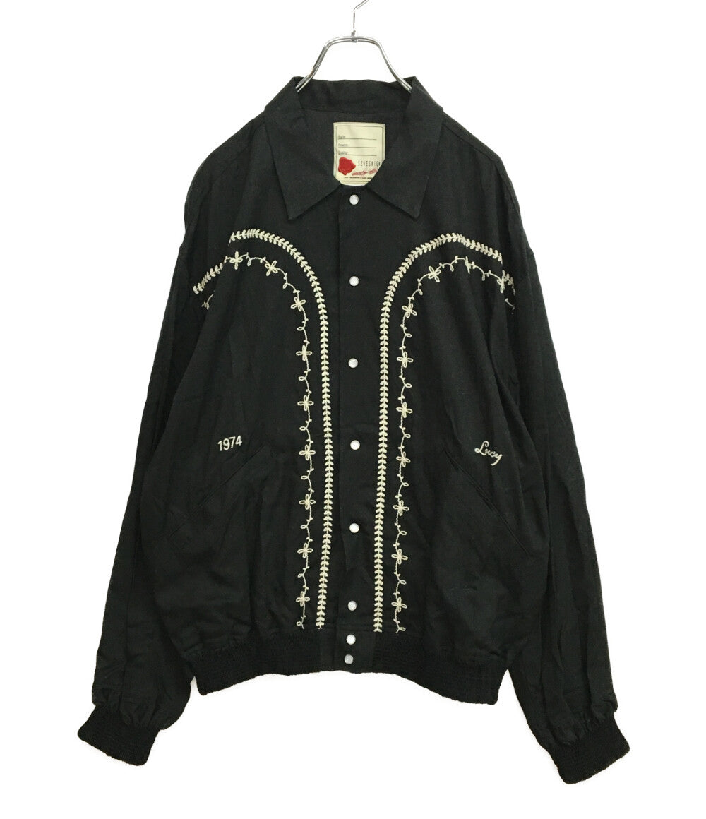 セヴシグ 長袖シャツ Vintage Western Star Shirt メンズ SIZE L SEVESKIG