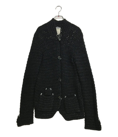 ジルサンダー カーディガン ローゲージニット ウール シルク レディース SIZE S Jil sander