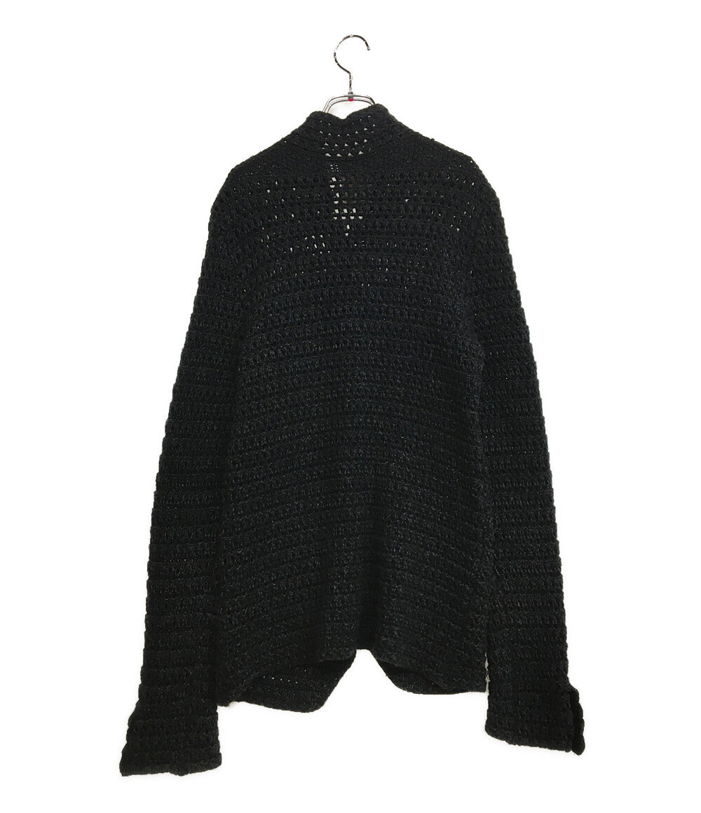 ジルサンダー カーディガン ローゲージニット ウール シルク レディース SIZE S Jil sander