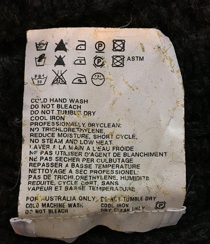 ジルサンダー カーディガン ローゲージニット ウール シルク レディース SIZE S Jil sander