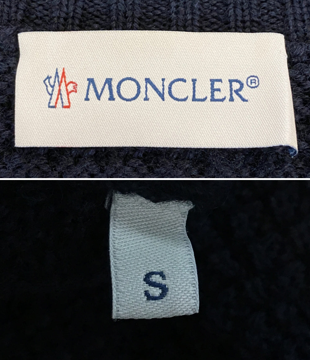 MONCLER ニット ネイビー E20919044900 A9226 メンズ SIZE S モンクレール