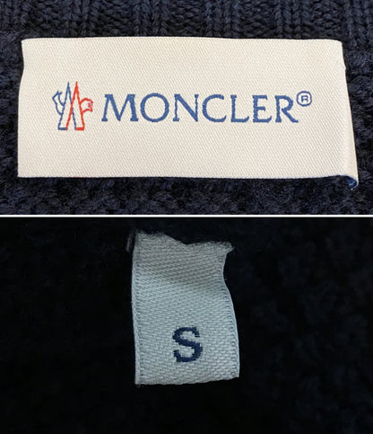 MONCLER ニット ネイビー E20919044900 A9226 メンズ SIZE S モンクレール