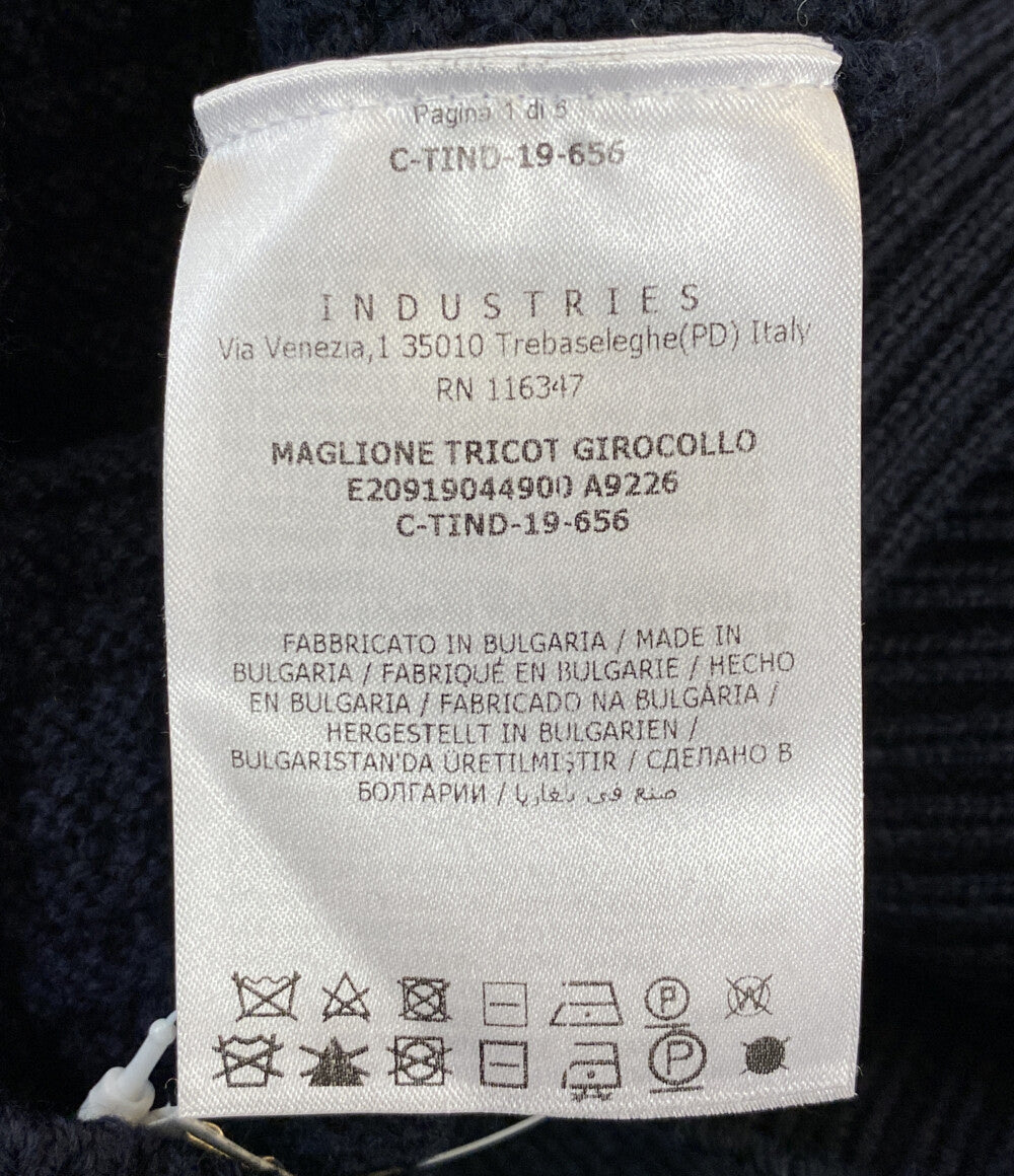 MONCLER ニット ネイビー E20919044900 A9226 メンズ SIZE S モンクレール