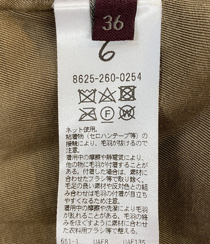 ROKU 6 BEAUTY & YOUTH UNITED ARROWS ロク ビューティー&ユース ユナイテッドアローズ ジャケット 日本製 レディース SIZE 36