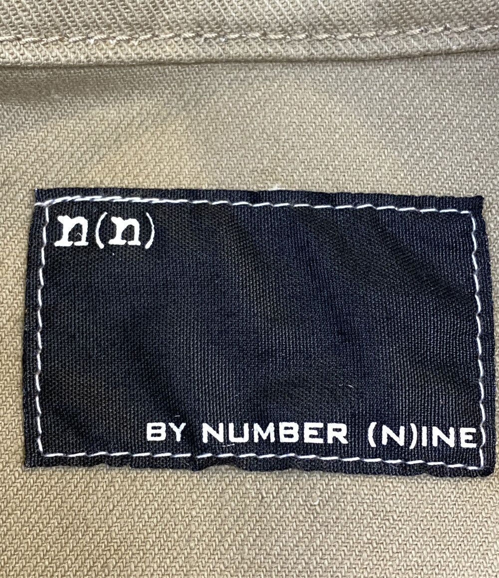 エヌエヌバイナンバーナイン ジャケット コットンライダース 音符 メンズ SIZE 3 n(n)BY NUMBER (N)INE