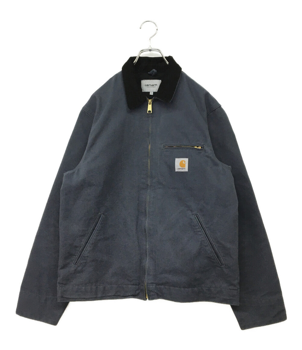 カーハート デトロイトジャケット コットン ブルーグレー メンズ SIZE L Carhartt