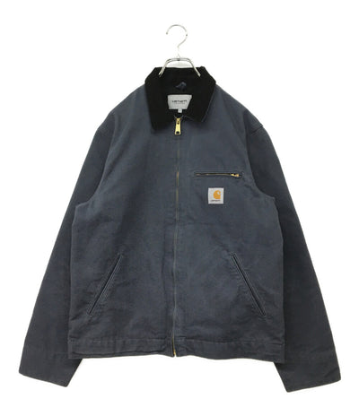 カーハート デトロイトジャケット コットン ブルーグレー メンズ SIZE L Carhartt