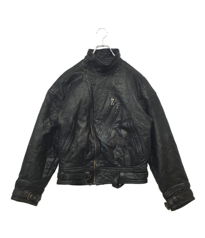 レグロン ライダースジャケット フランス製 ブラック メンズ SIZE S L’AIGLON