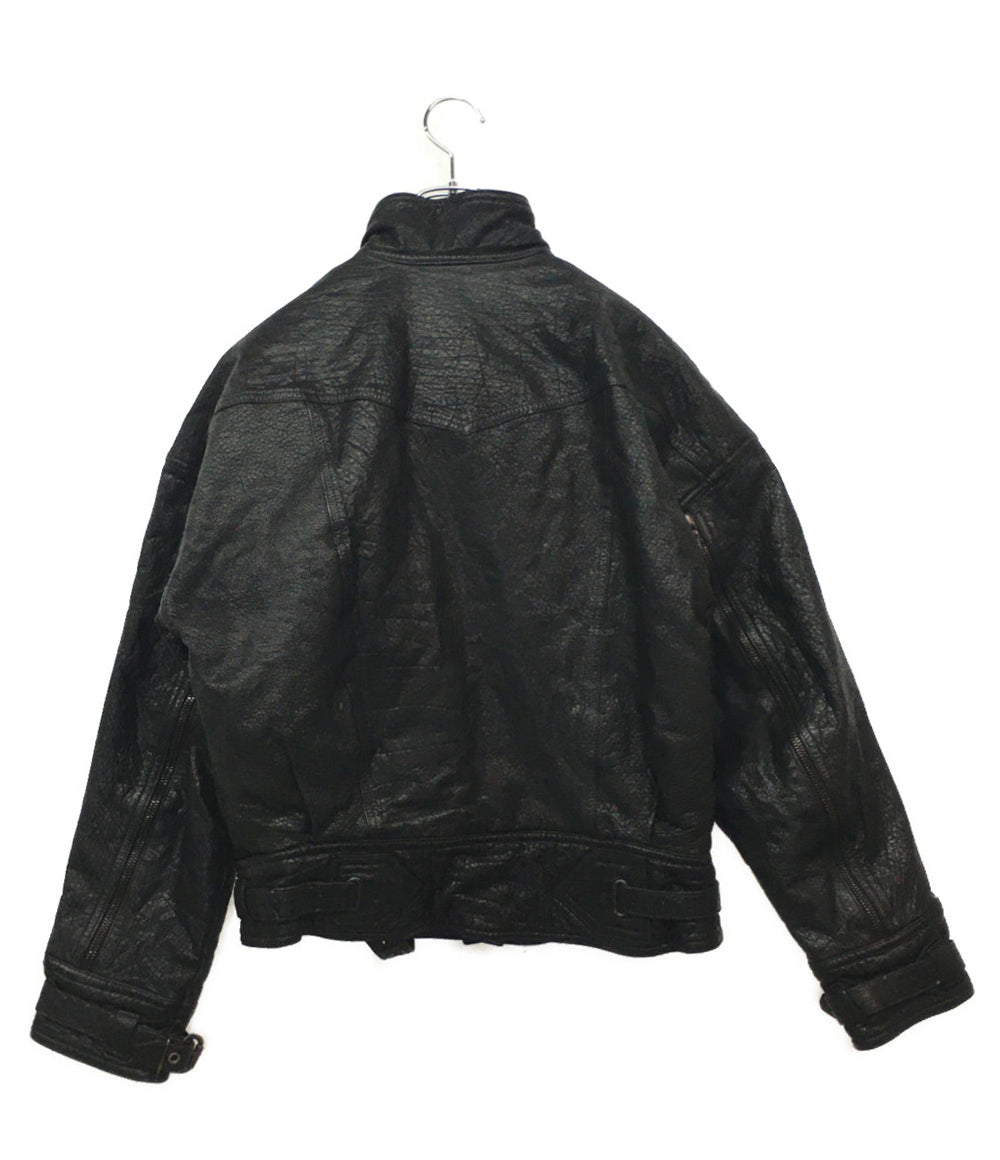 レグロン ライダースジャケット フランス製 ブラック メンズ SIZE S L’AIGLON