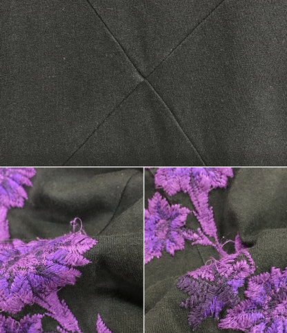 ジルサンダー ノースリーブワンピース フラワー刺繍 レディース SIZE - Jil sander
