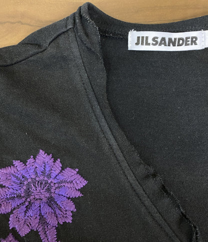 ジルサンダー ノースリーブワンピース フラワー刺繍 レディース SIZE - Jil sander