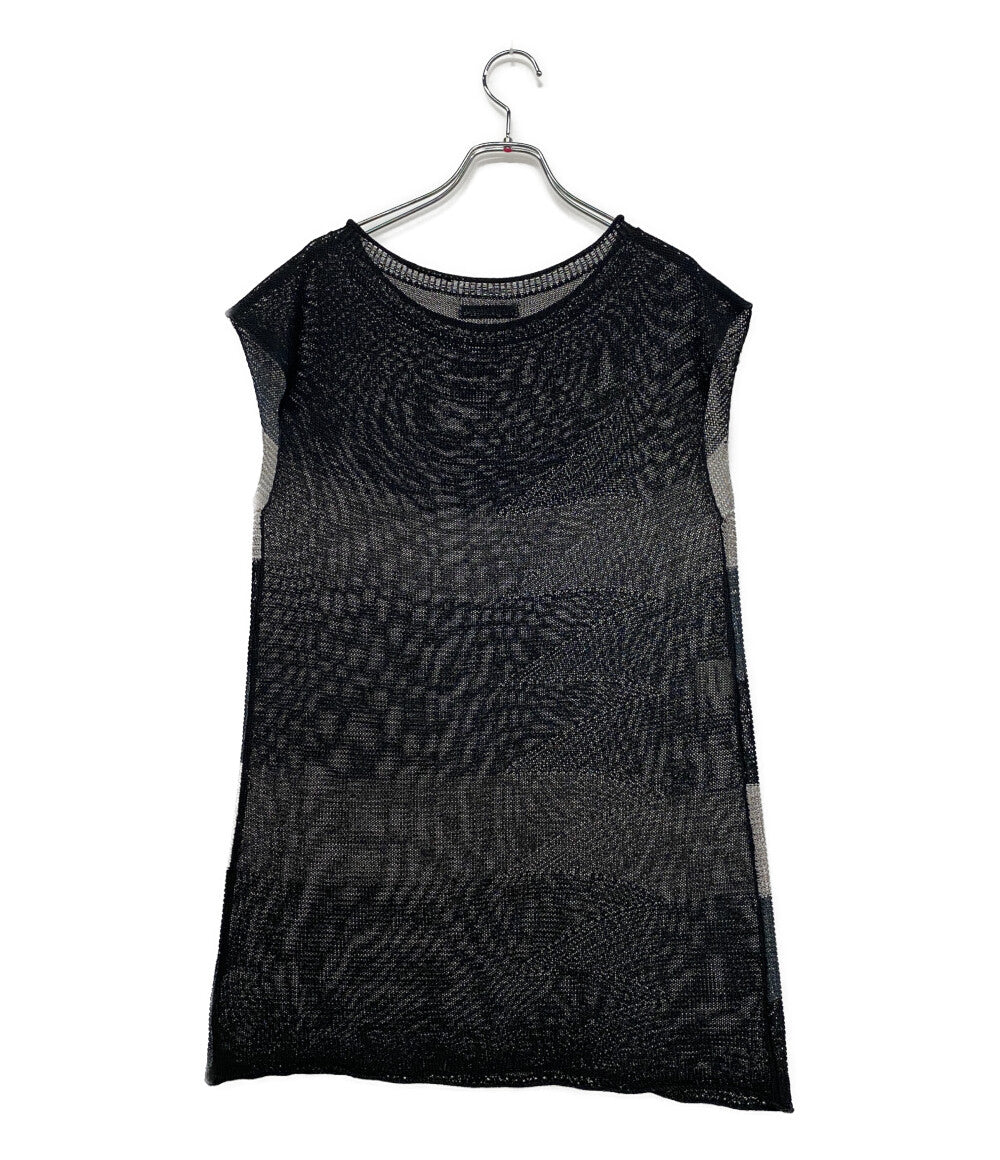 ジルサンダー ニットベスト カギ編み レディース SIZE M Jil sander