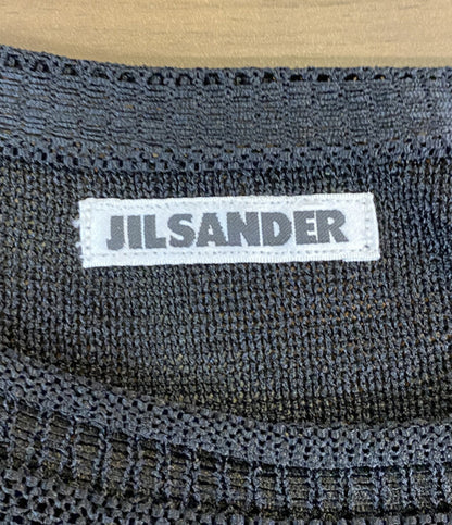 ジルサンダー ニットベスト カギ編み レディース SIZE M Jil sander