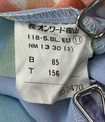 ジャンポール・ゴルチェ 半袖ブラウス 花柄 アロハ レディース SIZE B85 T156 Jean Paul Gaultier