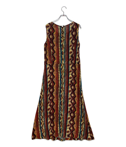 ドリスヴァンノッテン ノースリーブワンピース 総柄 ライカ期 3455-7103 レディース SIZE S DRIES VAN NOTEN