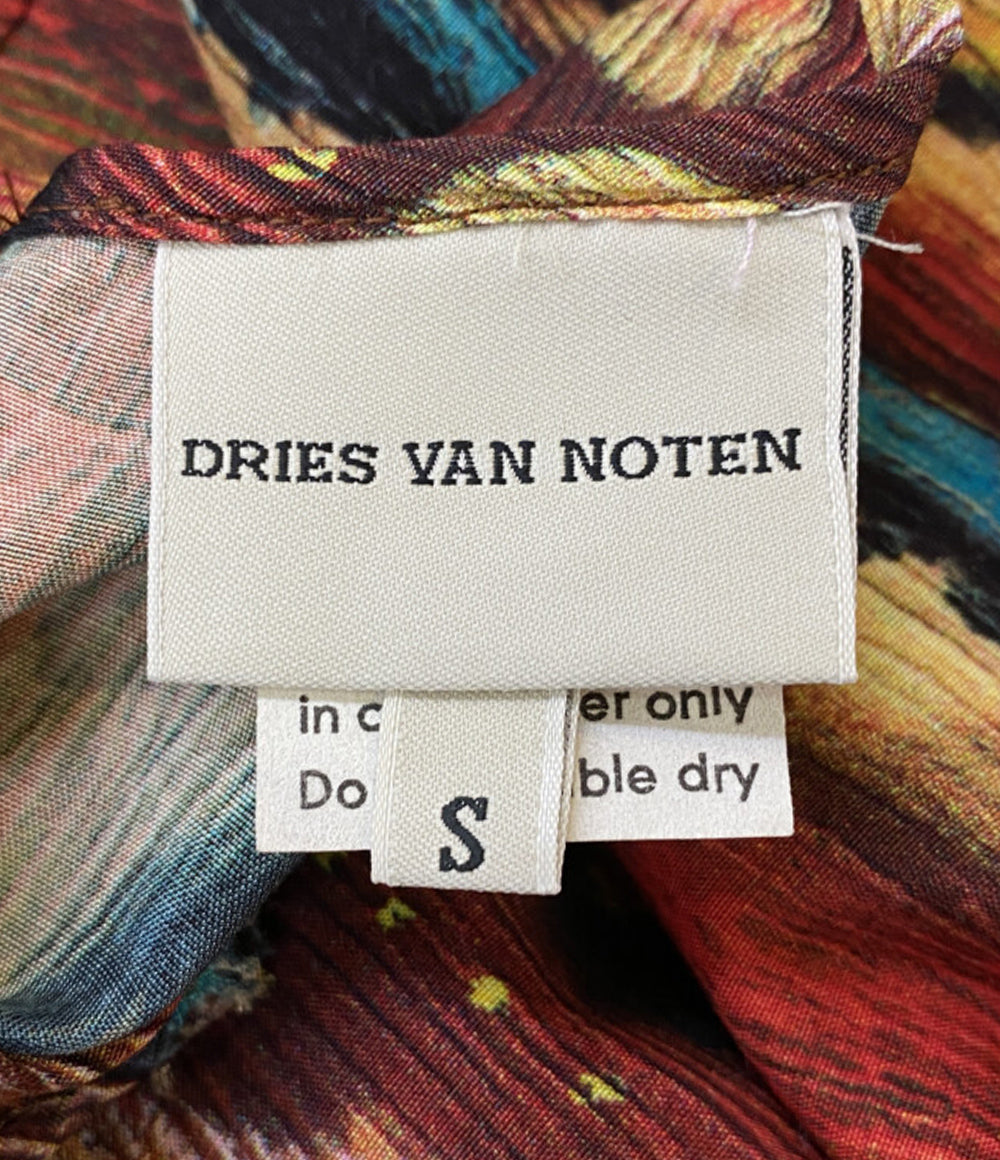 ドリスヴァンノッテン ノースリーブワンピース 総柄 ライカ期 3455-7103 レディース SIZE S DRIES VAN NOTEN
