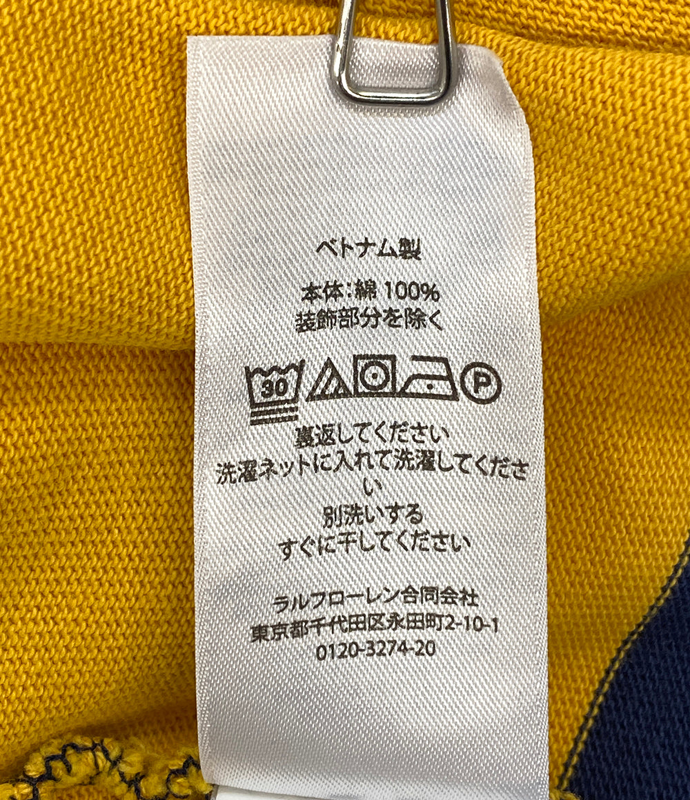 POLO RALPH LAUREN 長袖シャツ ラガー RL NAVAL CLOTHING FACTORY ボーダー メンズ SIZE L ポロ・ラルフローレン