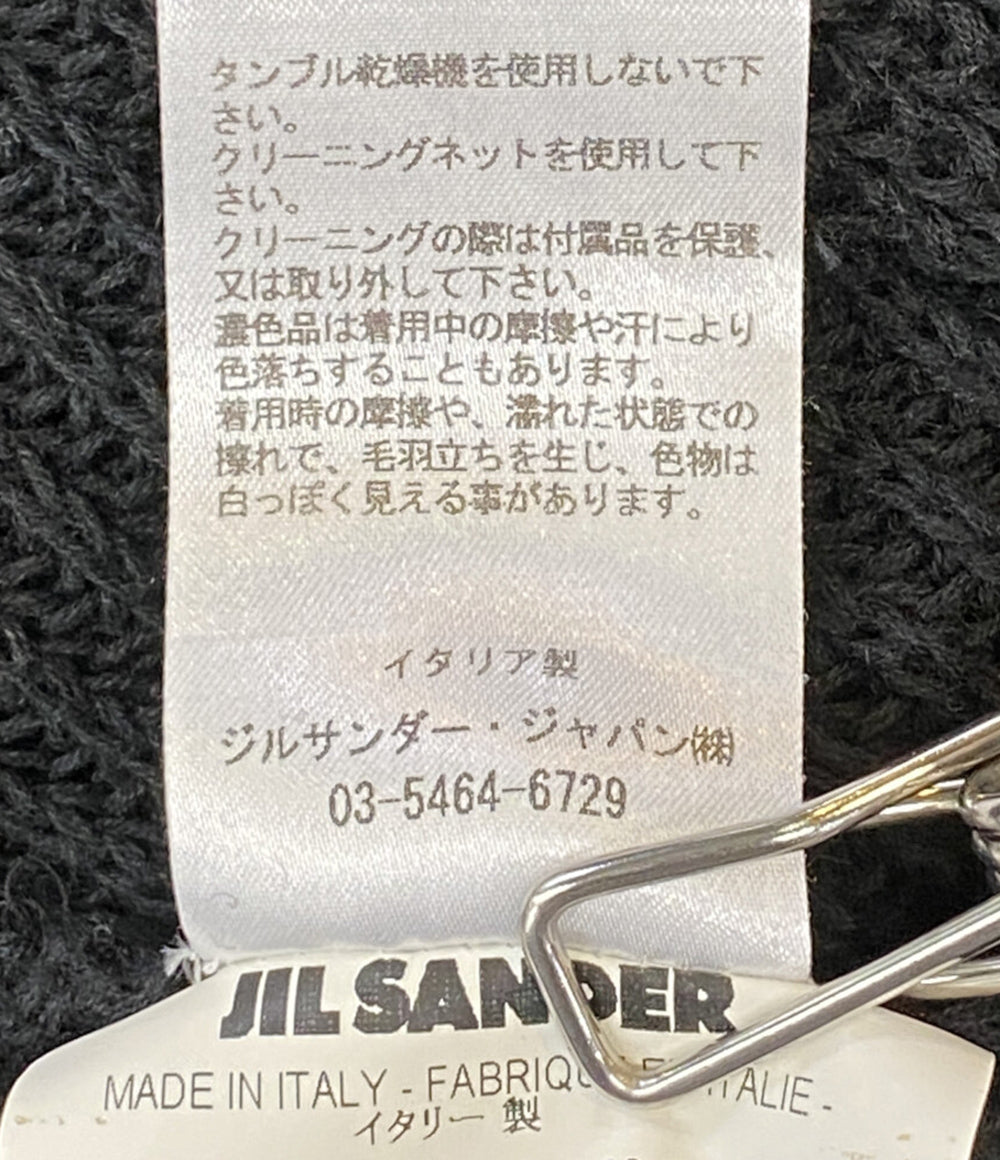 ジルサンダー カーディガン ドッキングニット イタリア製 コットン 306701 WF201820 レディース SIZE - Jil sander