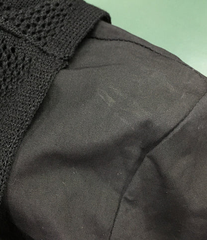 ジルサンダー ロングカーディガン ドッキング 透かし編み レディース SIZE - Jil sander