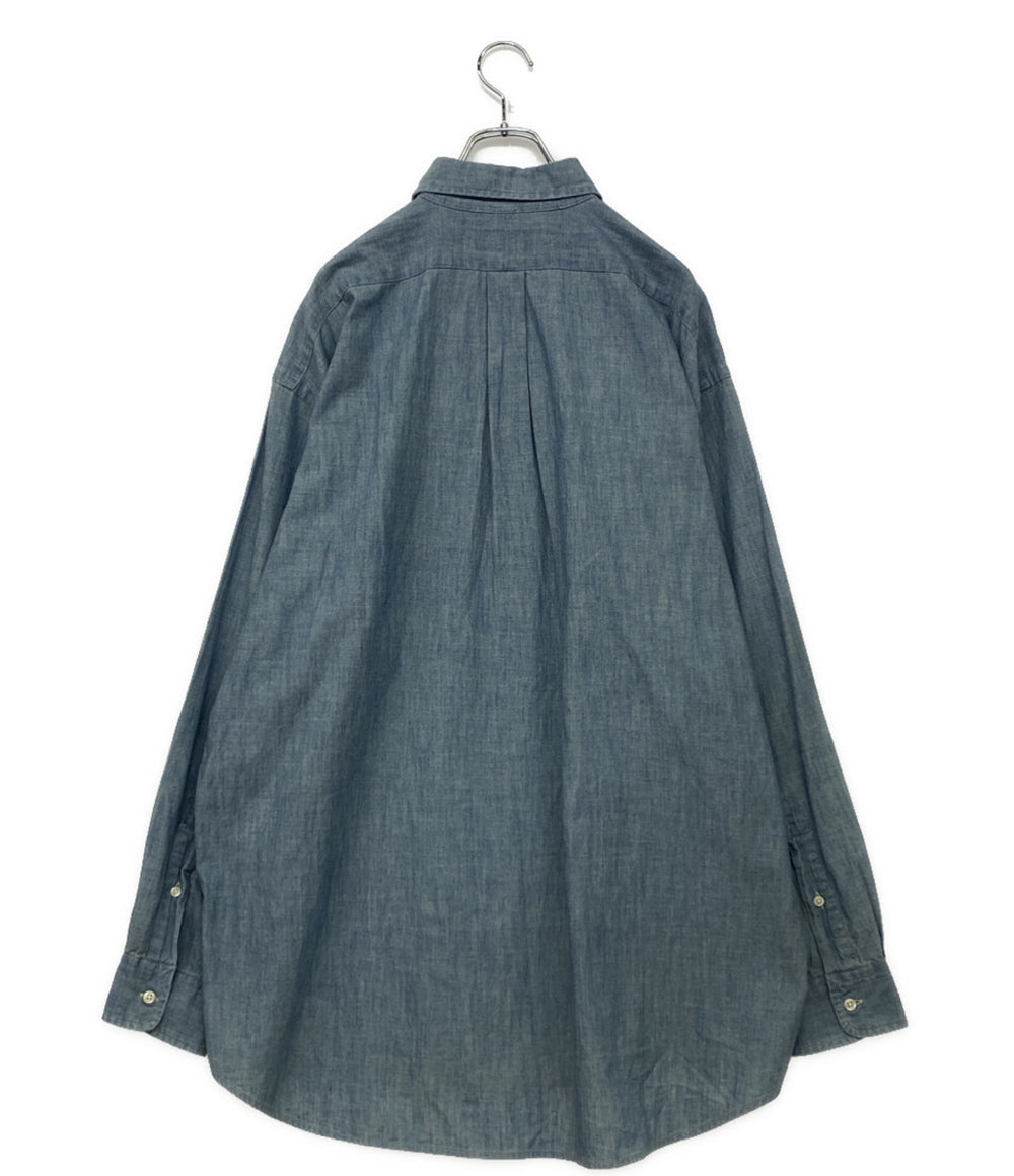 m*c様 スペシャル！ポロラルフローレン 長袖 グレーシャンブレー #CALDW m*c様 スペシャル！ポロラルフローレン 長袖 グレーシャンブレー