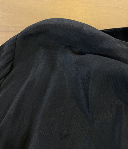 ジャンポール・ゴルチェ ブラウス ボディースーツ シアー ベルベット レディース SIZE 40 Jean Paul GAULTIER