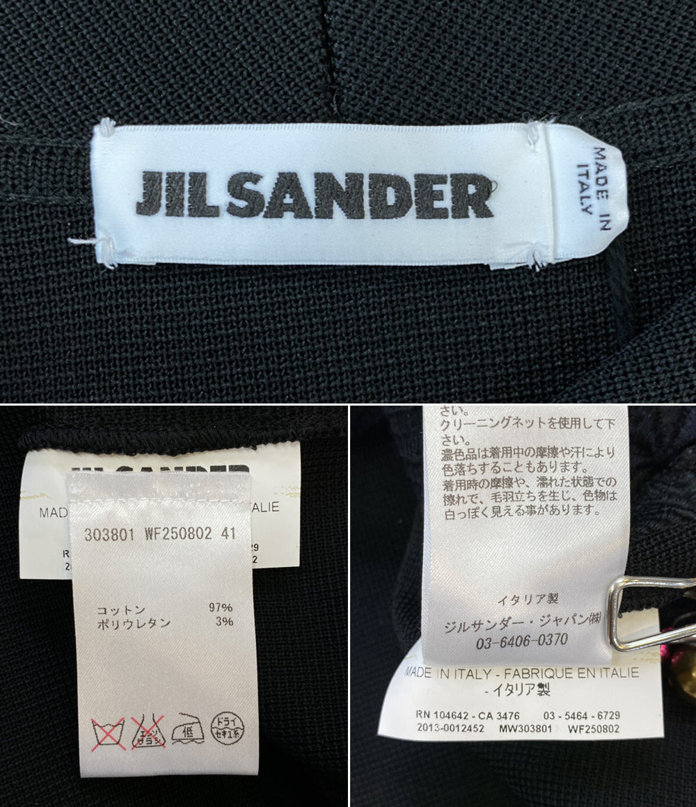 ジルサンダー ベスト イタリア製 レース BLK レディース SIZE - Jil sander